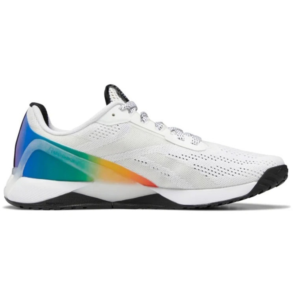 Reebok Pride Nano X1 Mens Sz 13 White/True Grey/Black Trainer Running Shoes NEW